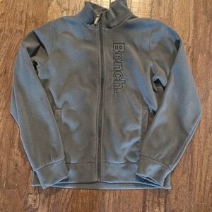 Bench Fleece Zip up jacket gray, youth Size 13/14